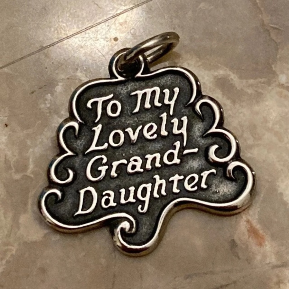 James Avery retired lovely grand daughter charm